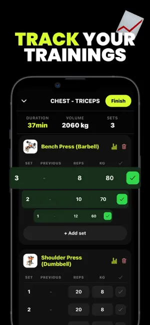 Gymbuddy - Gym Log Planner screenshot 2