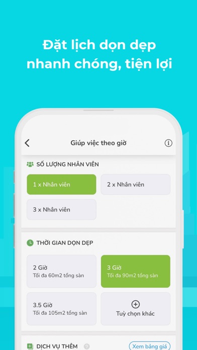 JupViec.vn: Home services iPhone screenshot 4 - Lifestyle app