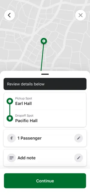 UO Access Shuttle screenshot 2
