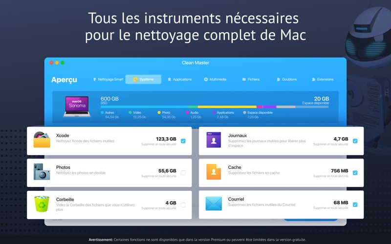 Screenshot #2 pour CleanMaster: Nettoyer Disque