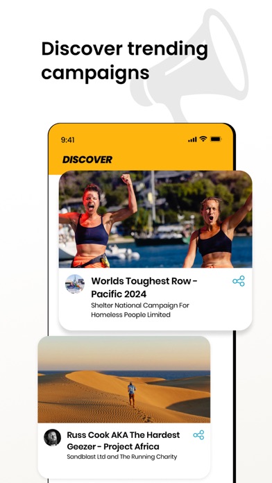 givestar - Fundraising App Screenshot