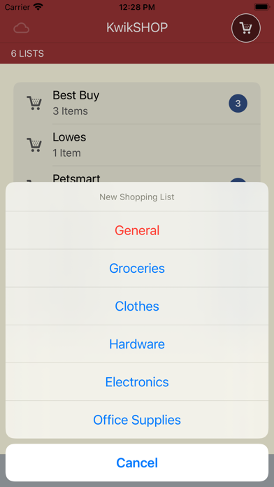 Screenshot #2 pour KwikSHOP
