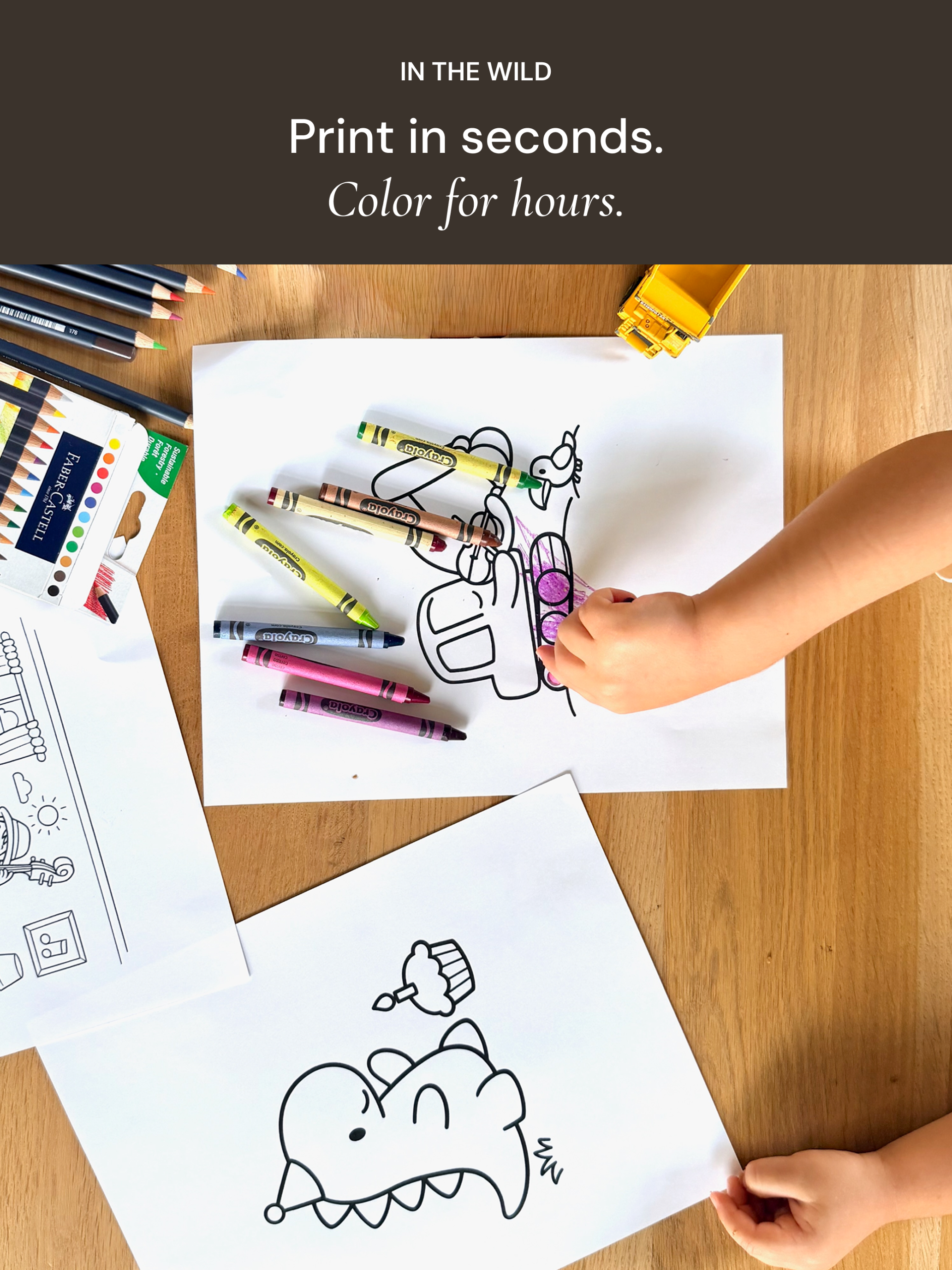 Colorin: Custom Coloring Pages