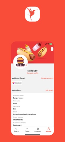 Colibri for Business screenshot