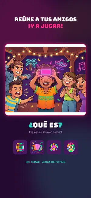 ¿Qué Es? Juego de Fiesta screenshot 1