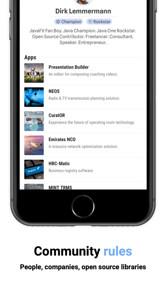 #3. JFXCentral (iOS) By: Dirk Lemmermann