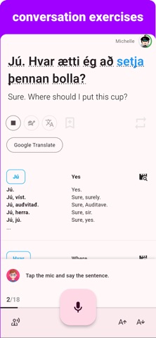 Icelandic - Listening Speaking screenshot