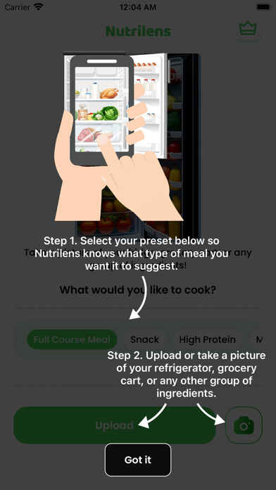 Nutrilens AI Screenshot