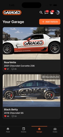 Garaged screenshot
