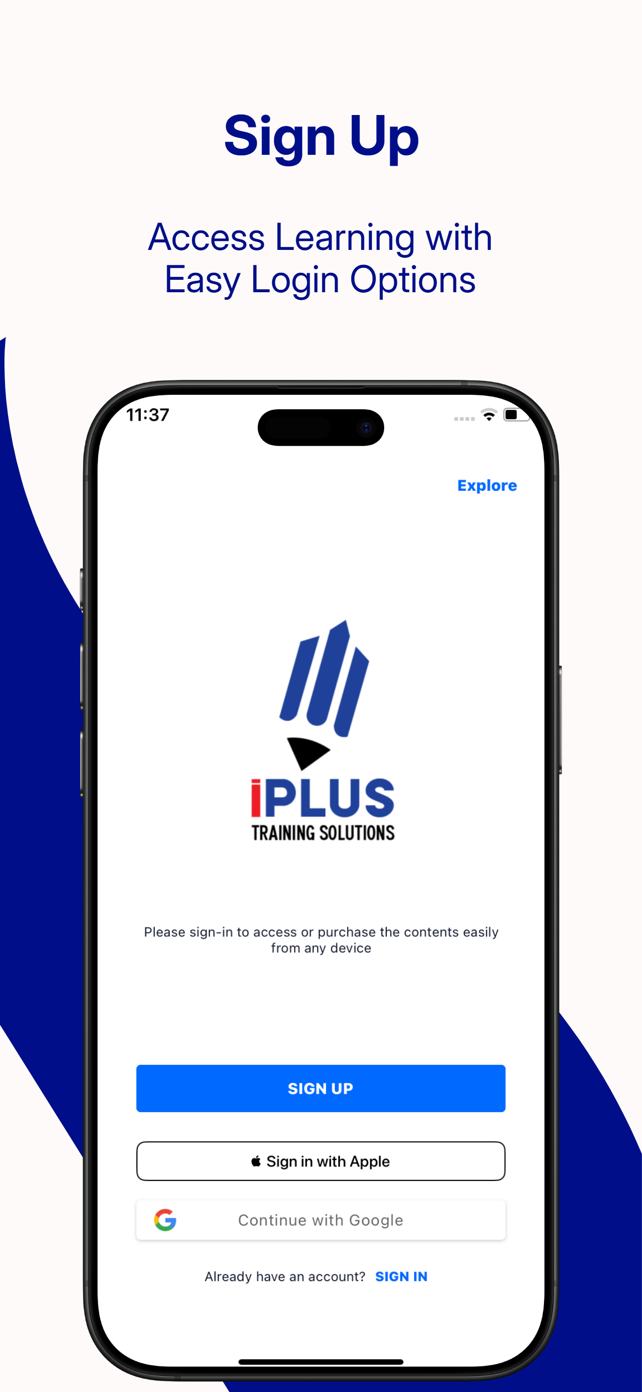 iPlus Learning App