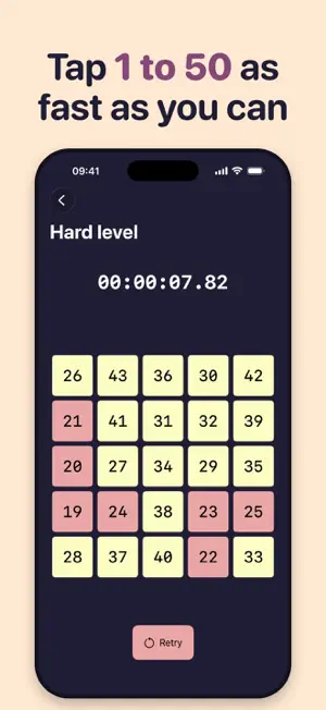 Fast Tap: Speed Number Game screenshot 1