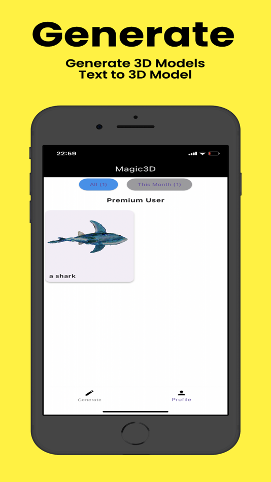 #1. Magic3d ai: Text to 3D Model (iOS) 由: NEURALABZ LTD