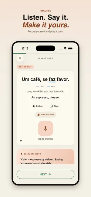 Abidera: European Portuguese screenshot 2