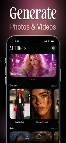 Mimika.ai - Photo Filters App Screenshot 2 of 5