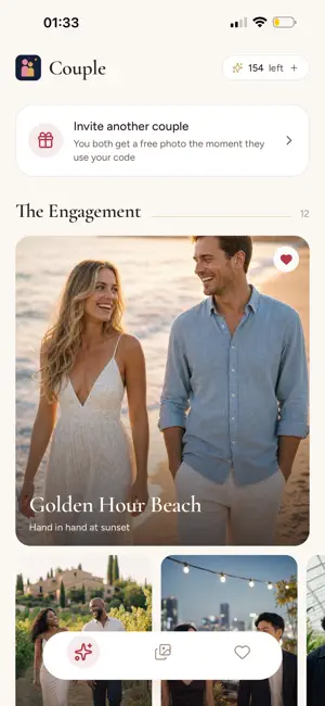 Couple: AI Wedding Photos screenshot 4
