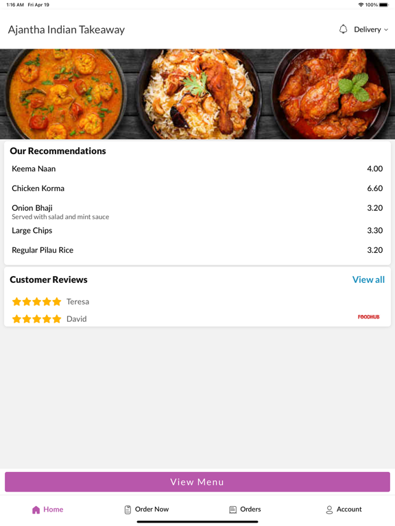Screenshot #5 pour Ajantha Indian Takeaway.