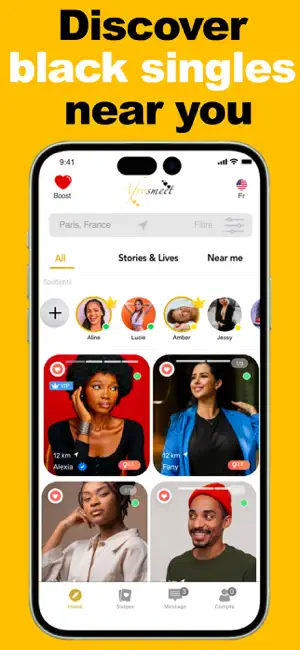 Afrosmeet – Afro Dating App screenshot 2