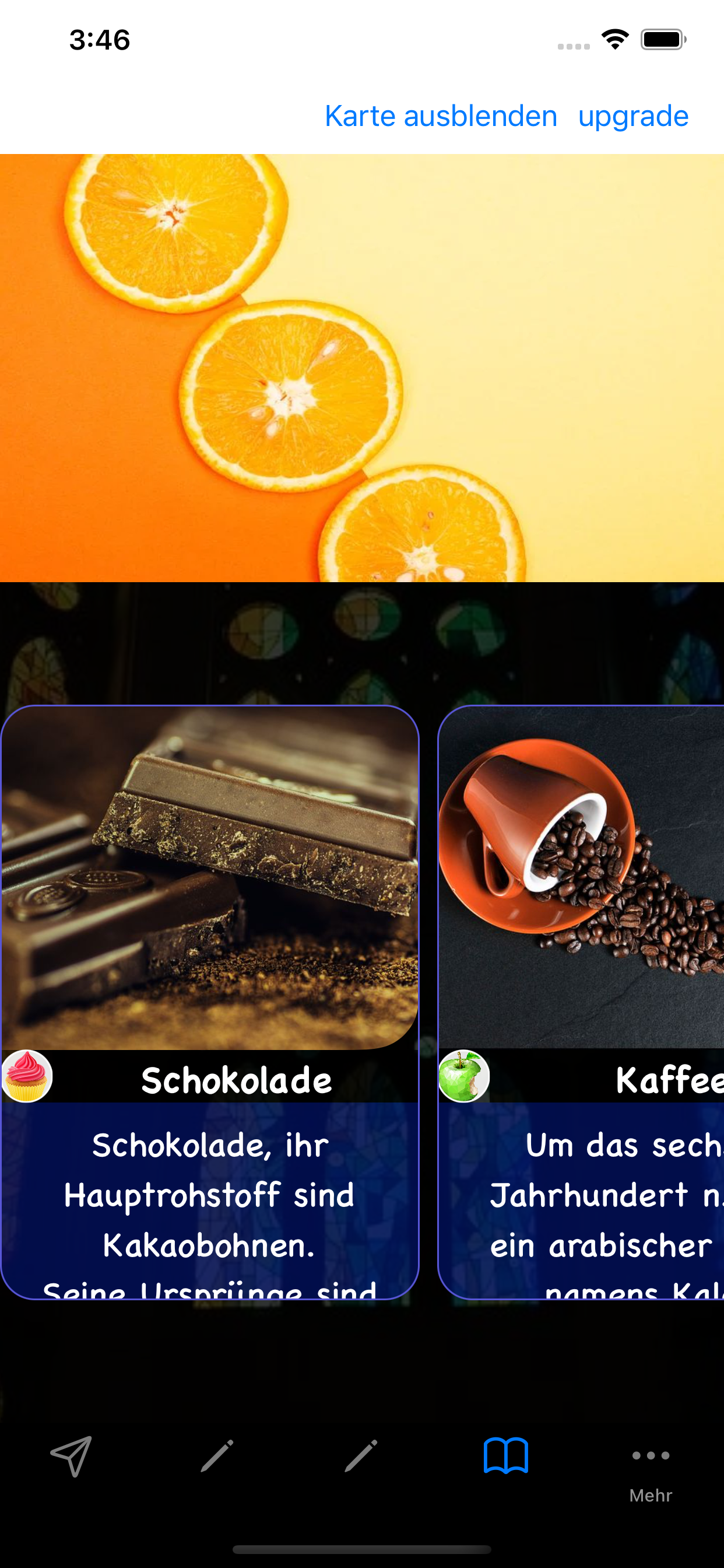Life-Food-Menü