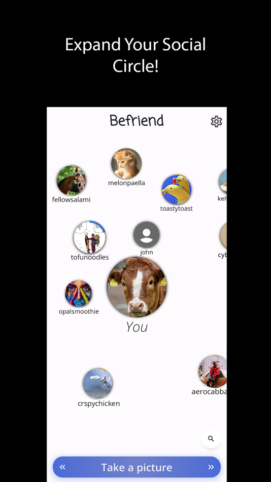 #4. Befriend - Your Social Circle (iOS) 由: Juniel Djossou
