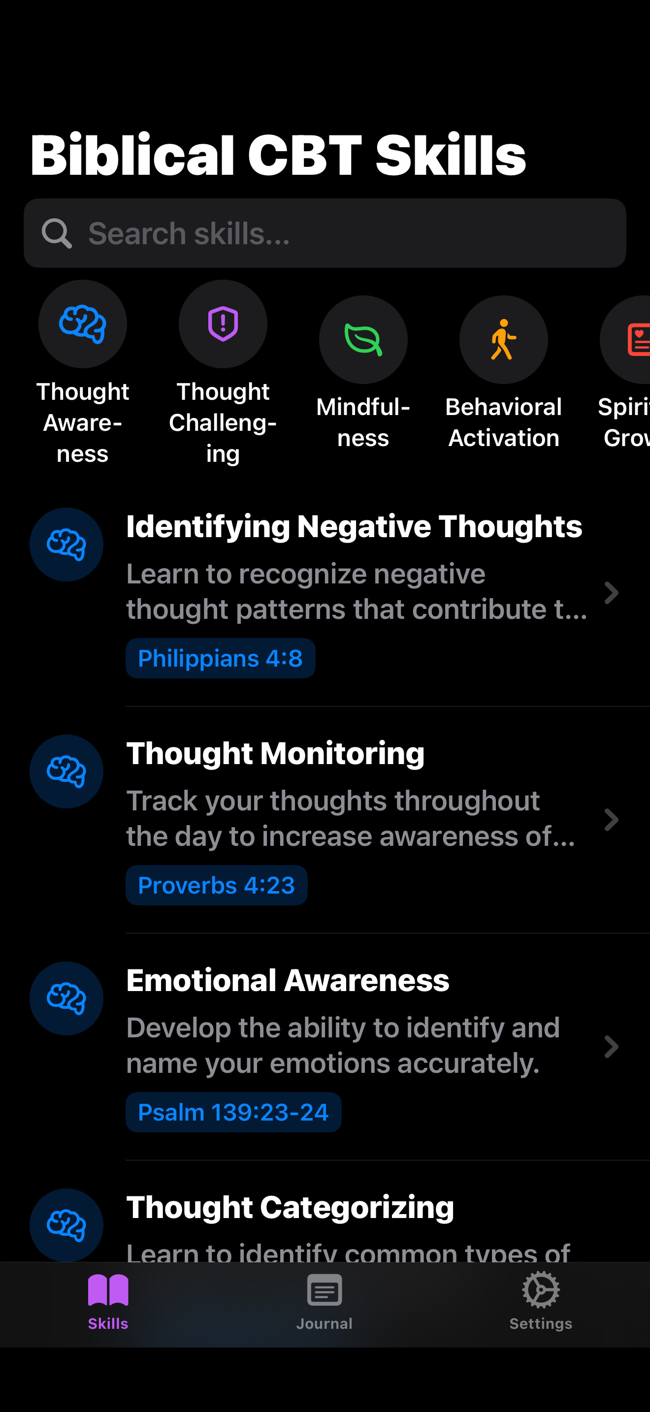 Faith Based CBT Tools screenshot 3