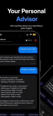 Artha Link : Money Manager screenshot