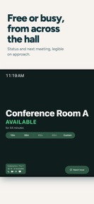 Meeting Room 365 Display screenshot