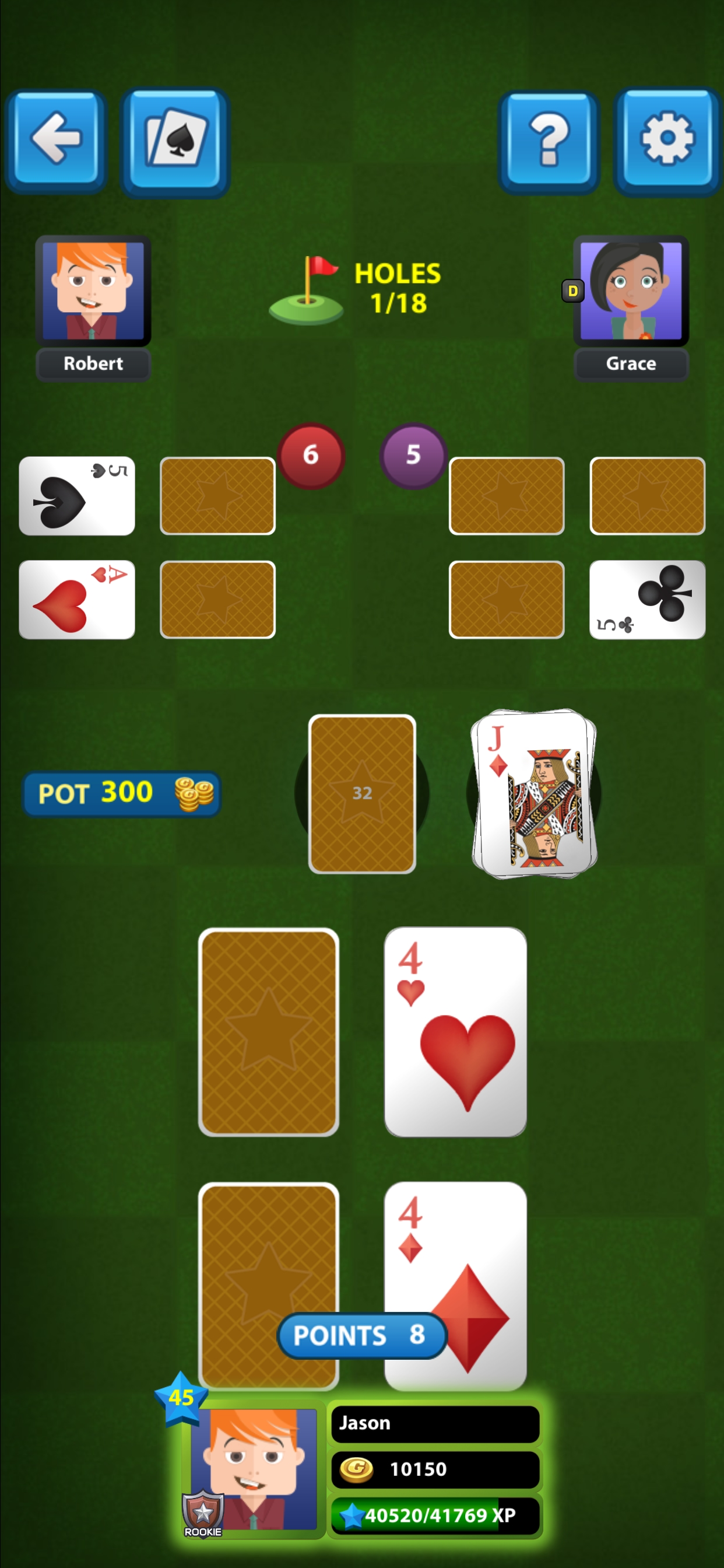 Golf Card Game Classic