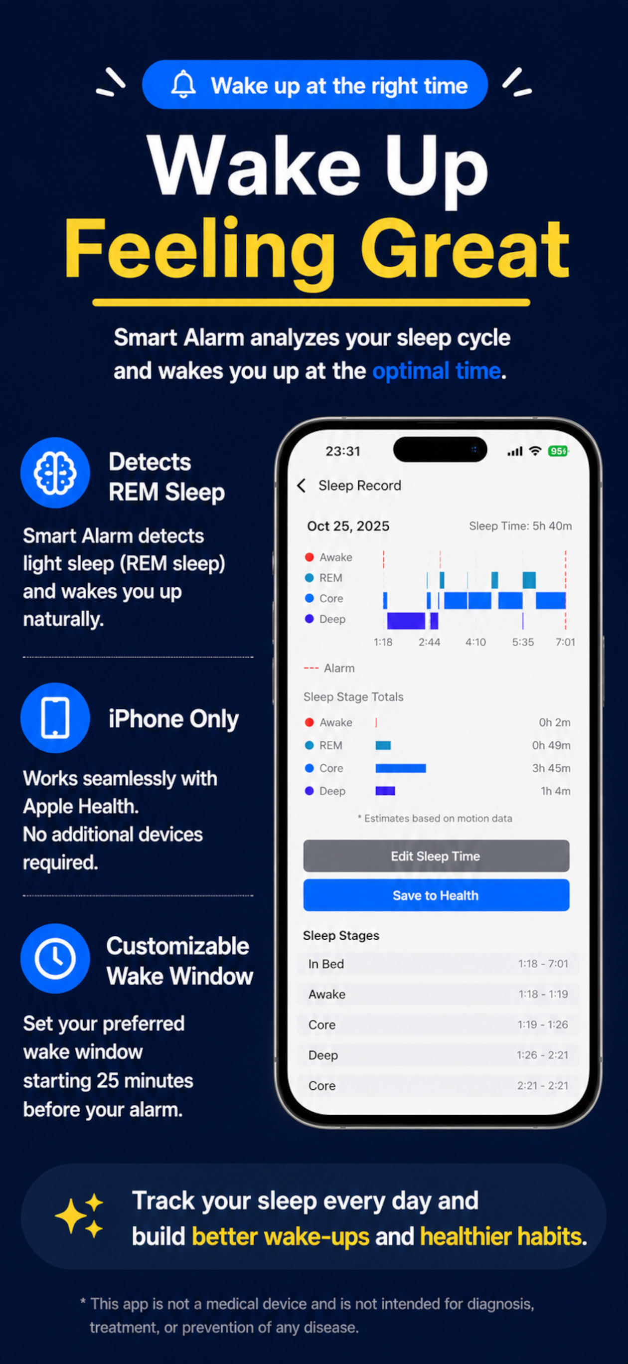 Sleep Music Alarm screenshot 3