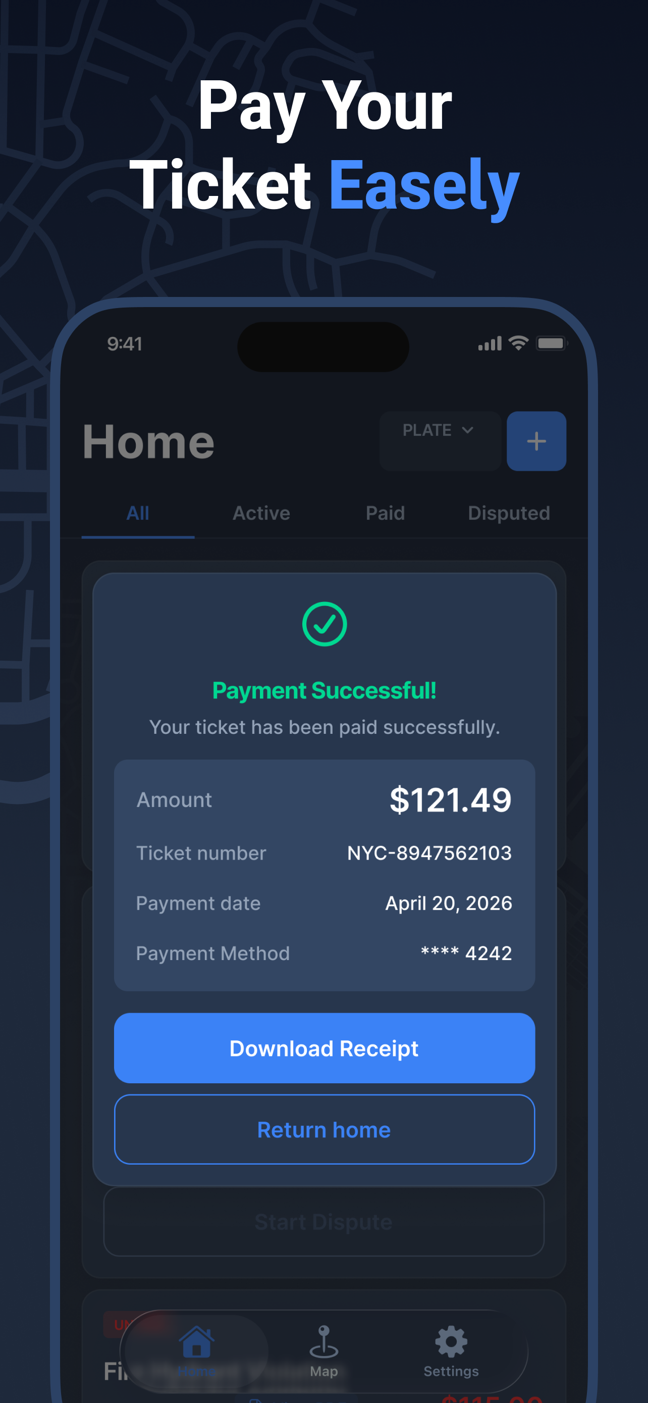 Pay & Dispute NYC — TicketPal screenshot 3