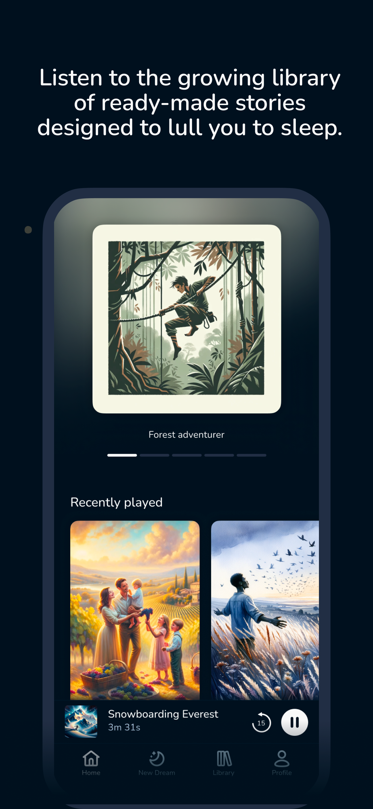 Calm Sleep Stories: SleepStory