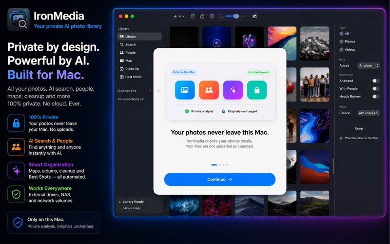 IronMedia: AI Photo Search screenshot