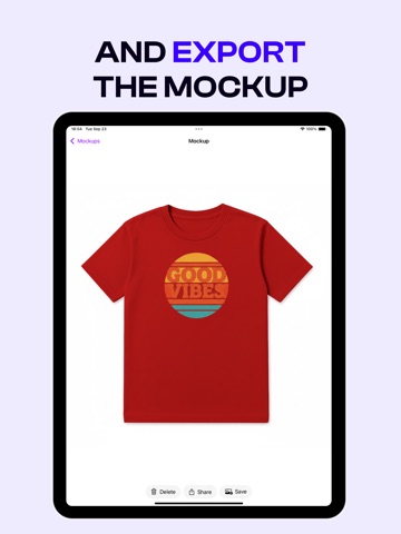 Mockup Creator iPad screenshot