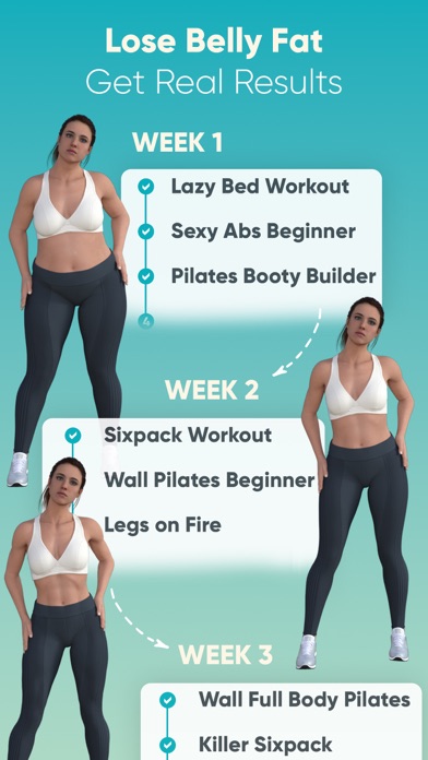Wall Pilates 28-Day Challenge Screenshot