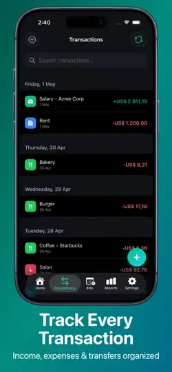 Screenshot von Budget Planner - FinFlow auf dem iPhone 2