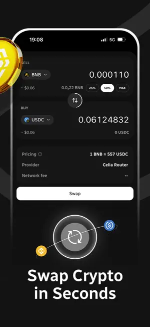 Celia Wallet screenshot 2