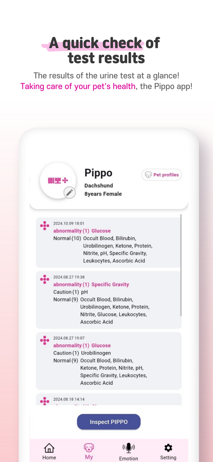 Pippo - Dog Health Management