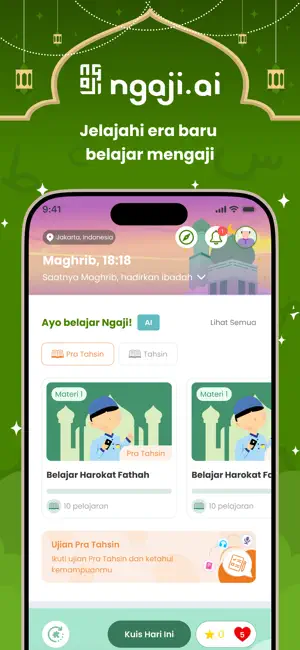 ngaji.ai – Tutor Belajar Ngaji screenshot 1