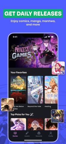Storygrounds: Webtoons, Comics Screenshot 5 of 5