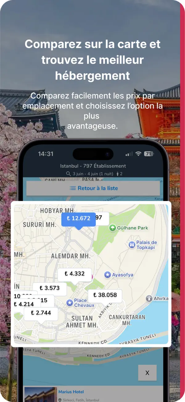 Screenshot #3 pour Otelz 21000+ Hôtels en Turquie