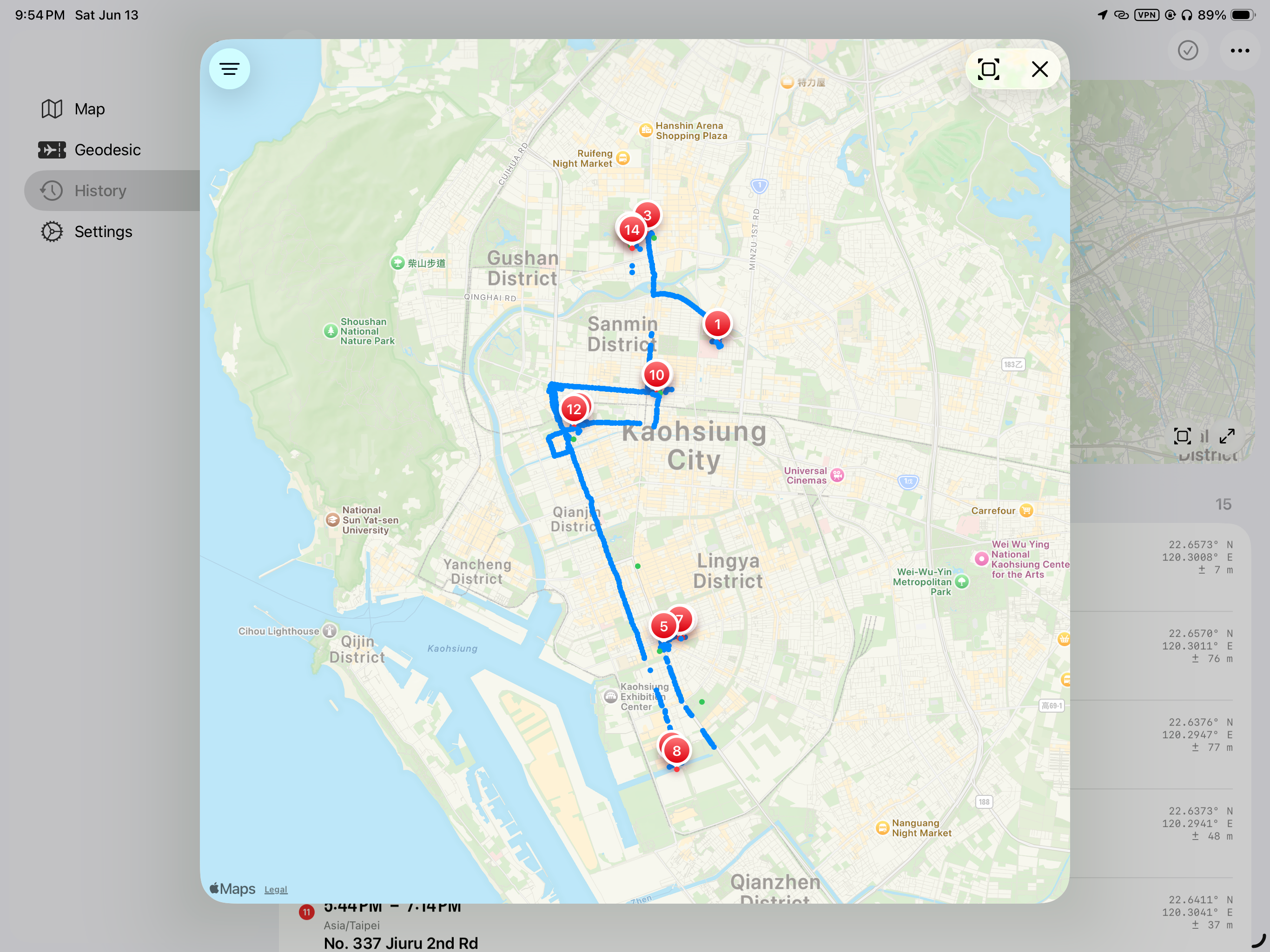 Geodesic - Visualize your Path screenshot 11