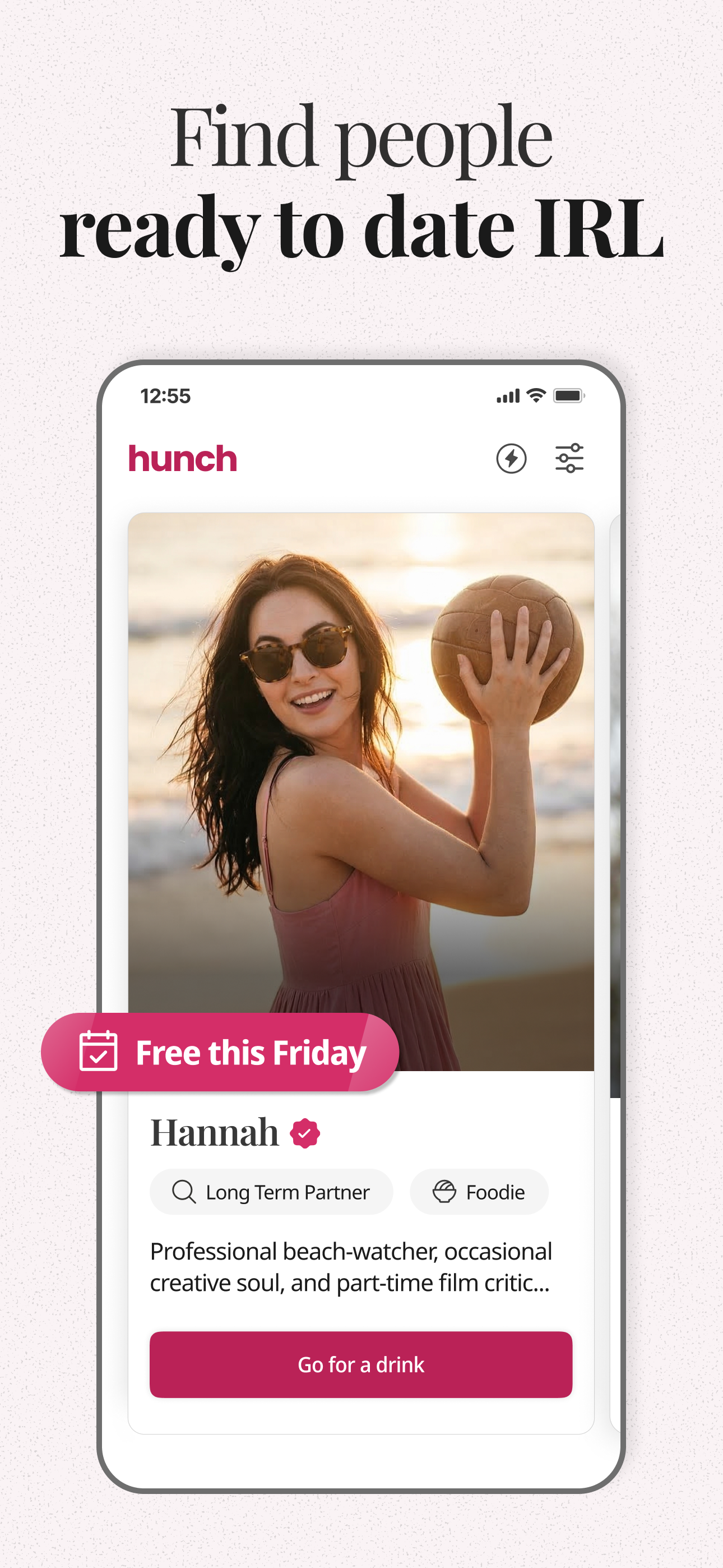 Hunch Dating App: Vibe & Meet