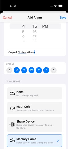 uuClock – Your Daily Alarm screenshot