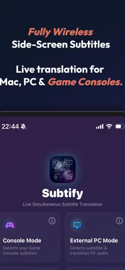 Capture d'écran de Subtify sur iPhone 6