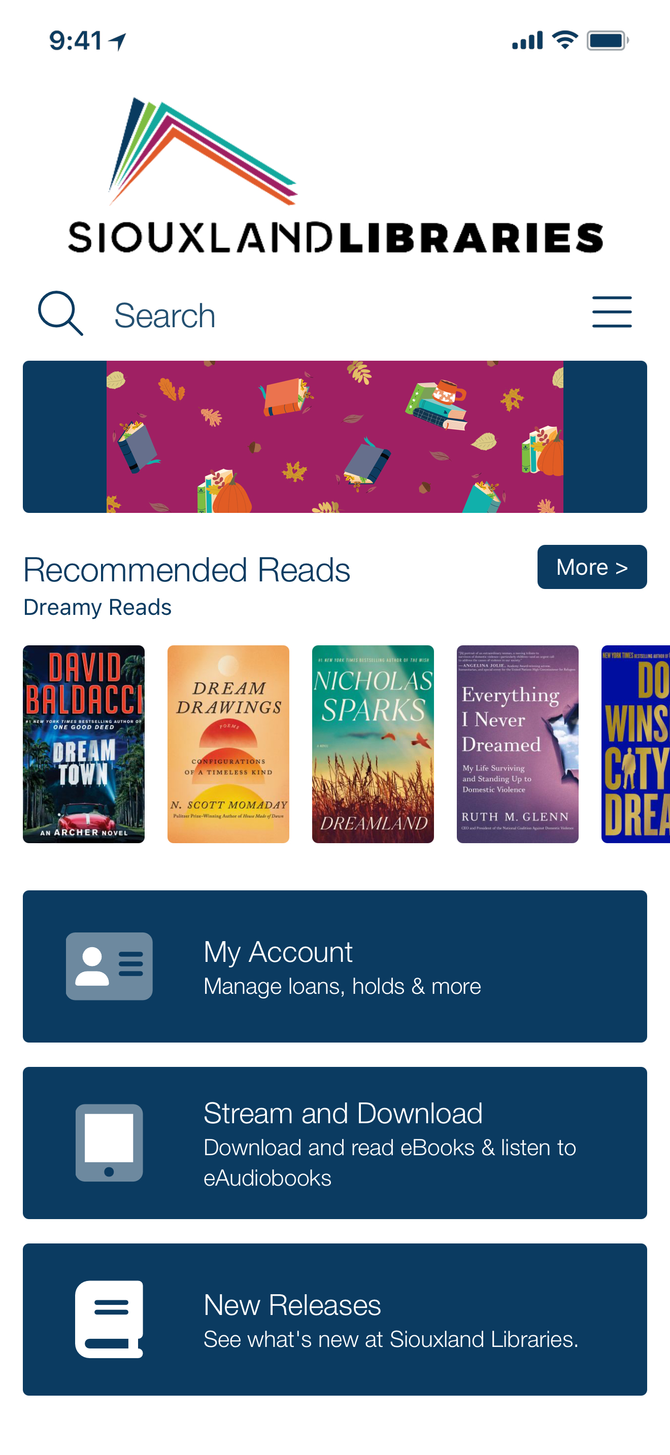 Siouxland Libraries app