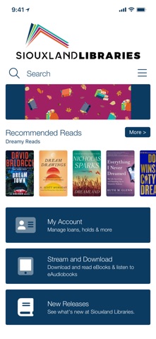 Siouxland Libraries app Screenshot 1 of 6