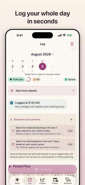 Enflow: Women's Health screenshot 4