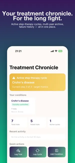 StepLog: Treatment Chronicle screenshot 3
