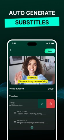Teleprompter: Script & Caption screenshot