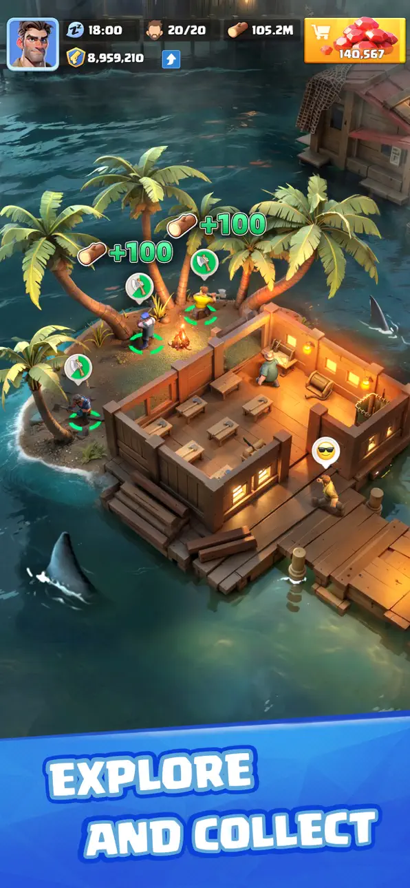 Last Beacon: Survival iOS Mod IPA screenshot 2 - iOS game interface
