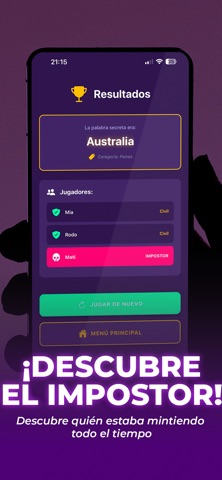 Imposter - Juego de palabras Screenshot 2 of 6